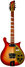 Rickenbacker 660/6 , Fireglo: Full Instrument - Front