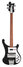 Rickenbacker 4003/4 S, Matte Black: Full Instrument - Front