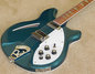 Rickenbacker 360/6 , Turquoise: Close up - Free