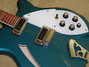 Rickenbacker 360/6 , Turquoise: Close up - Free2