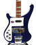 Rickenbacker 4003/4 , Midnightblue: Body - Front