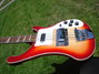 Rickenbacker 4003/4 , Fireglo: Body - Front