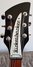 Rickenbacker 360/6 , Jetglo: Headstock