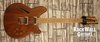 Rickenbacker 380/6 Laguna, Natural Walnut: Full Instrument - Front