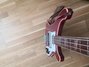 Rickenbacker 4001/4 Mod, Burgundy: Full Instrument - Rear