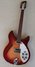 Rickenbacker 330/6 , Fireglo: Full Instrument - Front