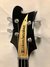 Rickenbacker 4003/4 RIC Boutique One-Off, Jetglo: Headstock