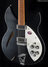 Rickenbacker 330/6 , Matte Black: Body - Front