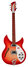 Rickenbacker 330/6 , Fireglo: Full Instrument - Front