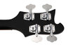 Rickenbacker 4003/4 S, Matte Black: Headstock - Rear