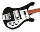 Rickenbacker 4003/4 S, Matte Black: Body - Front