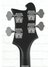 Rickenbacker 4003/4 , Matte Black: Headstock - Rear