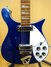 Rickenbacker 620/6 , Midnightblue: Body - Front