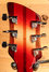 Rickenbacker 370/6 WB, Fireglo: Headstock - Rear