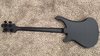 Rickenbacker 4003/4 Noir, Matte Black: Full Instrument - Rear