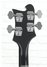 Rickenbacker 4003/4 S, Jetglo: Headstock - Rear