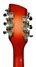 Rickenbacker 1993/12 Plus, Fireglo: Headstock - Rear