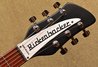 Rickenbacker 330/6 , Matte Black: Headstock