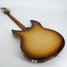 Rickenbacker 330/6 SPC, Walnut Burst: Neck - Rear