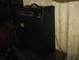Rickenbacker RG60/amp , Black: Neck - Rear