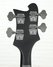 Rickenbacker 4003/4 , Matte Black: Headstock - Rear