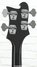 Rickenbacker 4003/4 S, Jetglo: Headstock - Rear