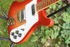 Rickenbacker 480/6 Mod, Fireglo: Close up - Free2