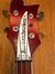 Rickenbacker 4003/4 , Fireglo: Headstock