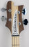 Rickenbacker 4003/4 , Natural Walnut: Headstock