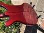 Rickenbacker 4001/4 Mod, Burgundy: Body - Rear