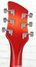 Rickenbacker 620/6 , Fireglo: Headstock - Rear