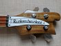 Rickenbacker 4001/4 Mod, Natural: Headstock