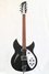 Rickenbacker 330/6 , Matte Black: Full Instrument - Front