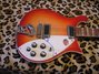 Rickenbacker 620/6 , Fireglo: Body - Front