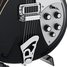 Rickenbacker 381/6 JK, Jetglo: Close up - Free