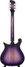 Rickenbacker 660/12 One Off, Purpleburst: Body - Rear