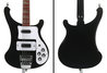 Rickenbacker 4003/4 Mod, Jetglo: Body - Rear