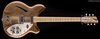 Rickenbacker 360/6 , Natural Walnut: Full Instrument - Front