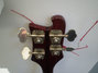 Rickenbacker 4001/4 , Burgundy: Headstock - Rear