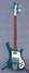 Rickenbacker 4001/4 V63, Turquoise: Full Instrument - Front