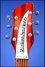 Rickenbacker 381/6 , Fireglo: Headstock