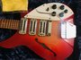 Rickenbacker 1996/6 f hole, Amber Fireglo: Close up - Free