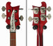 Rickenbacker 4001/4 , Burgundy: Headstock