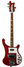 Rickenbacker 4001/4 , Burgundy: Full Instrument - Front