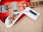 Rickenbacker 4001/4 , Burgundy: Close up - Free