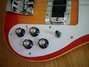 Rickenbacker 4003/4 , Amber Fireglo: Close up - Free2