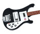 Rickenbacker 4003/4 S, Matte Black: Body - Front