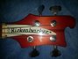 Rickenbacker 4001/4 , Fireglo: Headstock