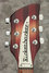 Rickenbacker 330/6 , Fireglo: Headstock