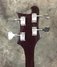 Rickenbacker 4000/4 PW Refin, Eggplant: Headstock - Rear